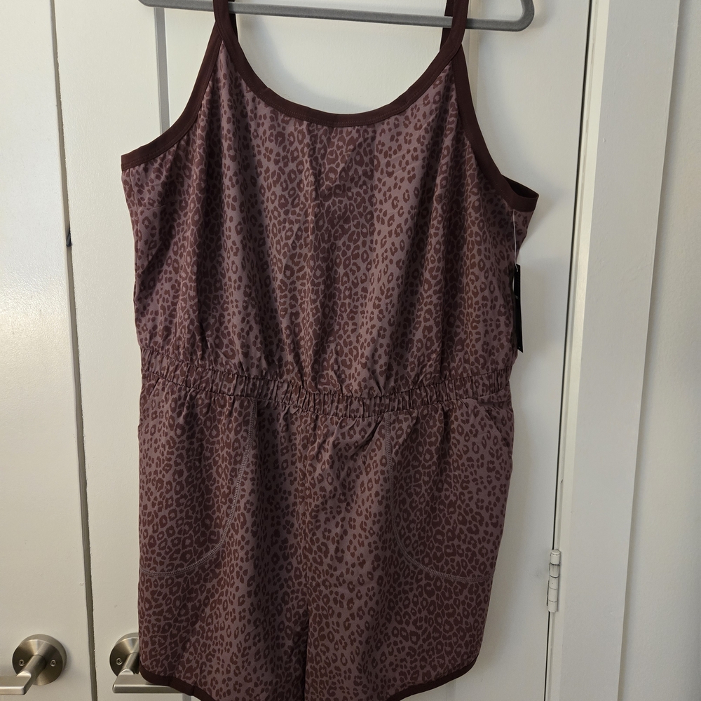 NWT Torrid  Leopard Print Romper